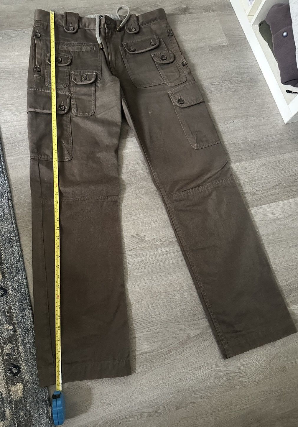 Vintage Dolce & Gabbana D&G Multi-pocket Cargo Pants