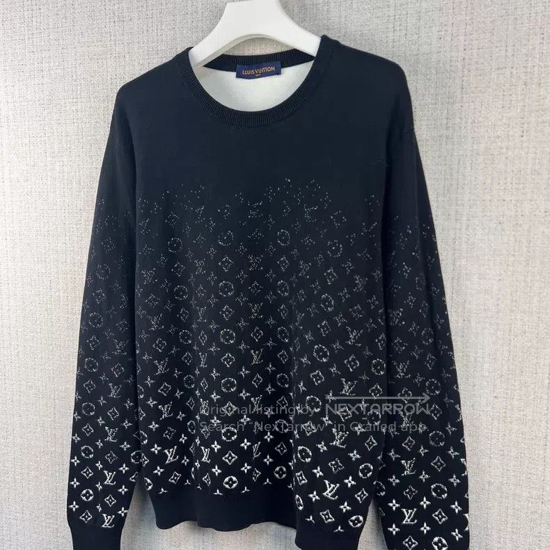 Louis Vuitton Louis Vuitton Gradient print knit pullover sweater Size US XXL / EU 58 / 5 - 2 Thumbnail
