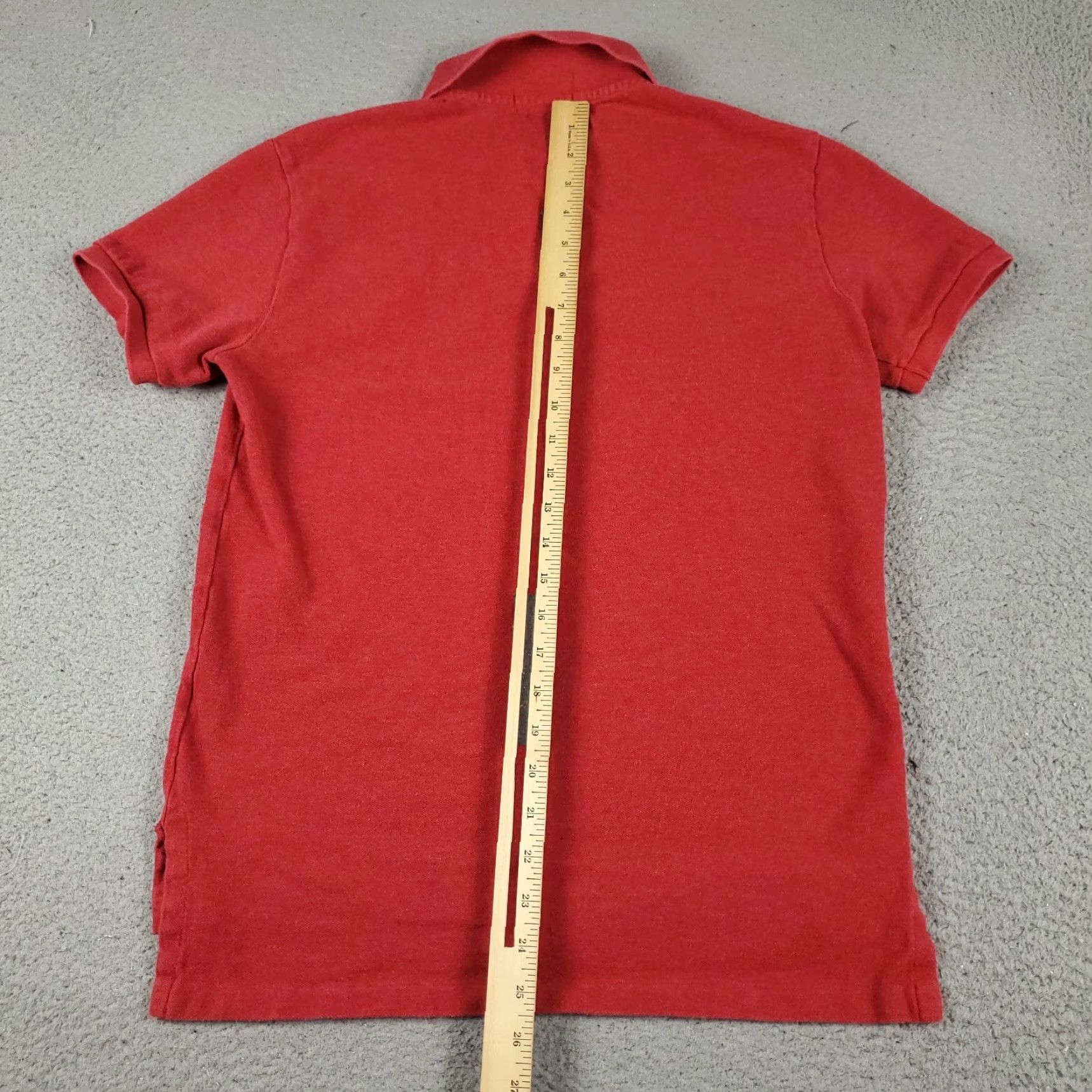 Ralph Lauren Ralph Lauren Polo Shirt Mens Medium Red Casual Short Sleeve Regular Fit Size US M / EU 48-50 / 2 - 4 Thumbnail
