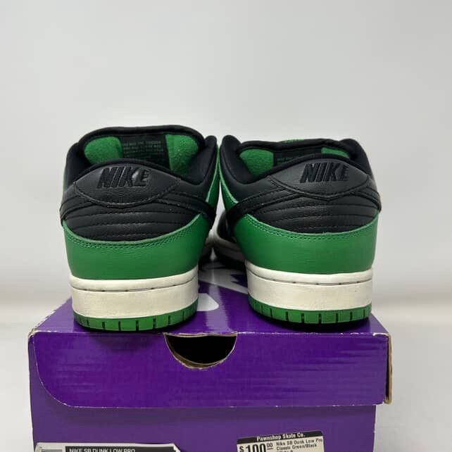 Nike SB Nike SB Dunk Low Classic Green Size US 8 / EU 41 - 4 Thumbnail
