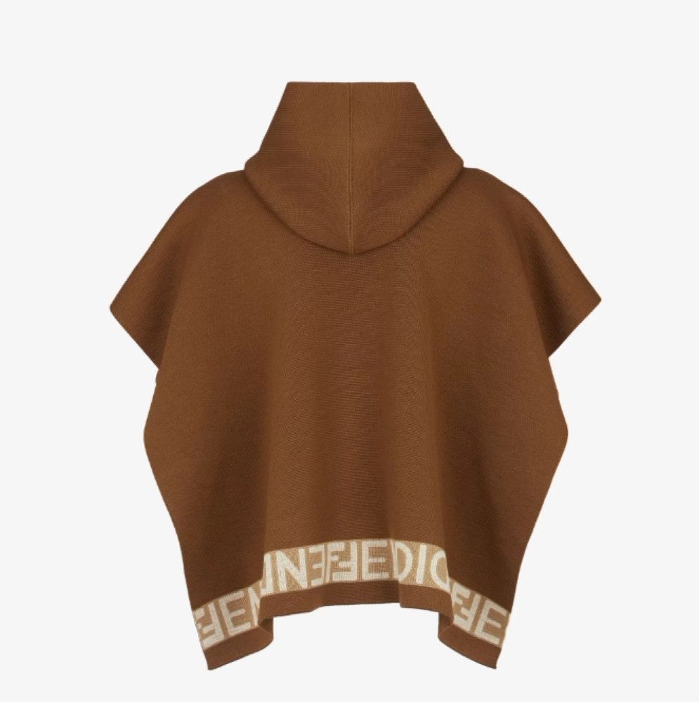 Fendi o1loc1c0824 Size: OS / Pnocho in Brown Size S / US 4 / IT 40 - 2 Thumbnail