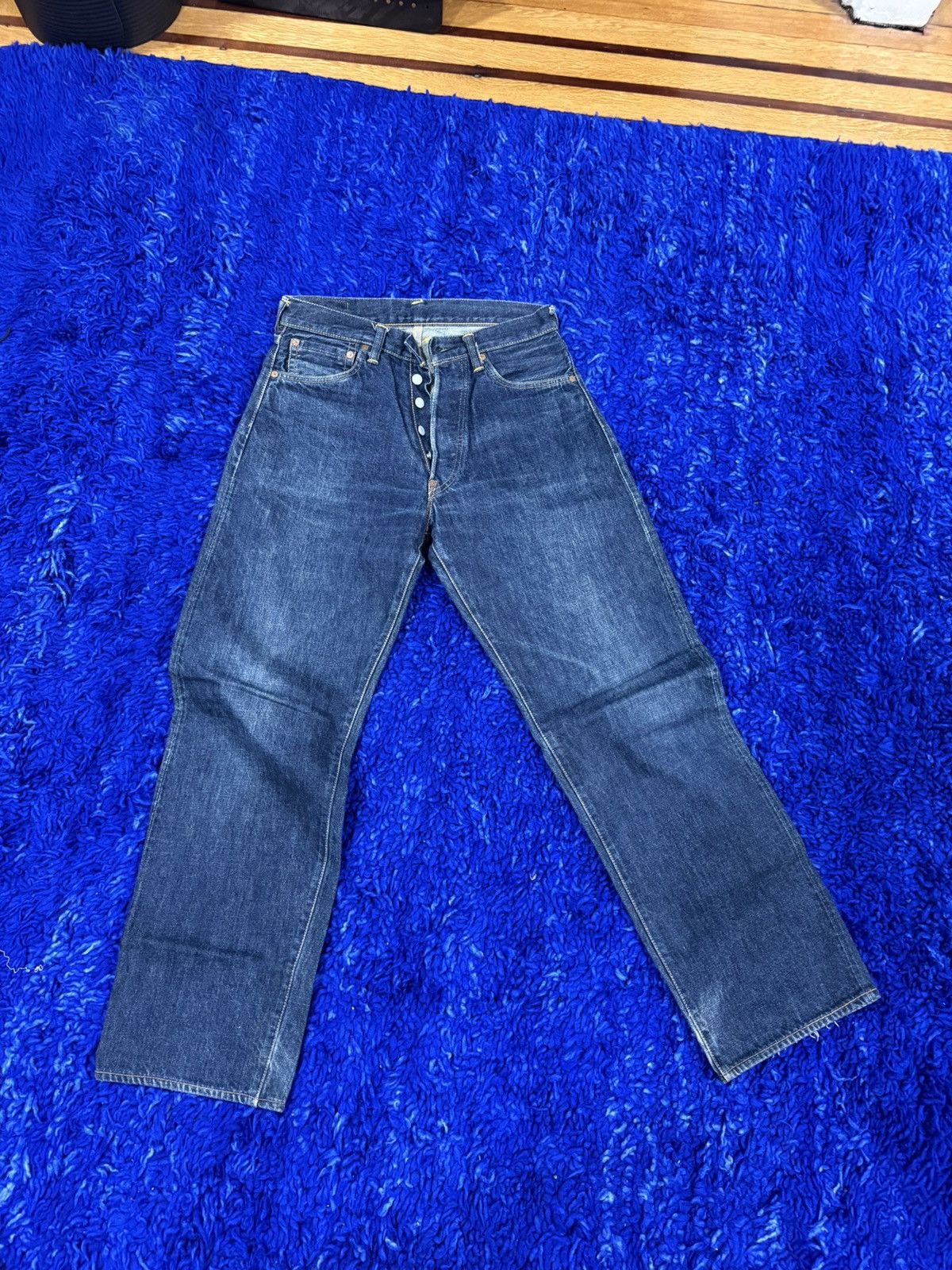 Evisu ⚡Rare Early 00s Yellow Mighty Evisu Daicock Painted Regular Size US 30 / EU 46 - 6 Thumbnail