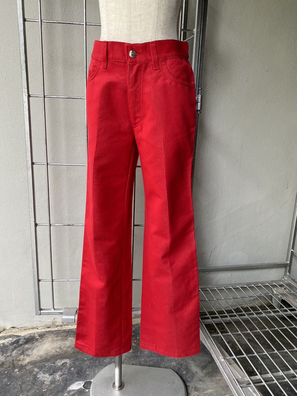 Fendi FENDI Red Pattern Casual Long Jeans Size 27" / US 4 / IT 40 - 20 Thumbnail