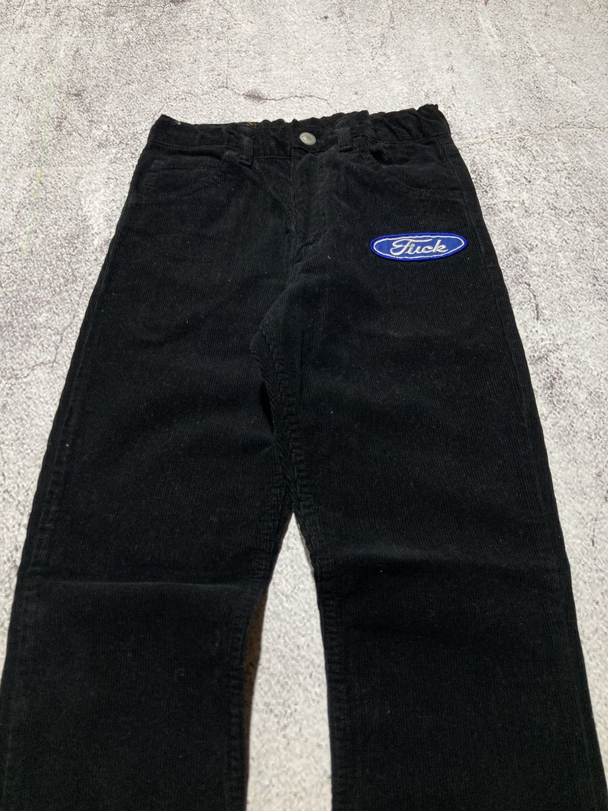 Hysteric Glamour FOR KIDS‼️Vintage Hysteric Glamour Mini Corduroy Pants Black Size US 26 / EU 42 - 3 Thumbnail