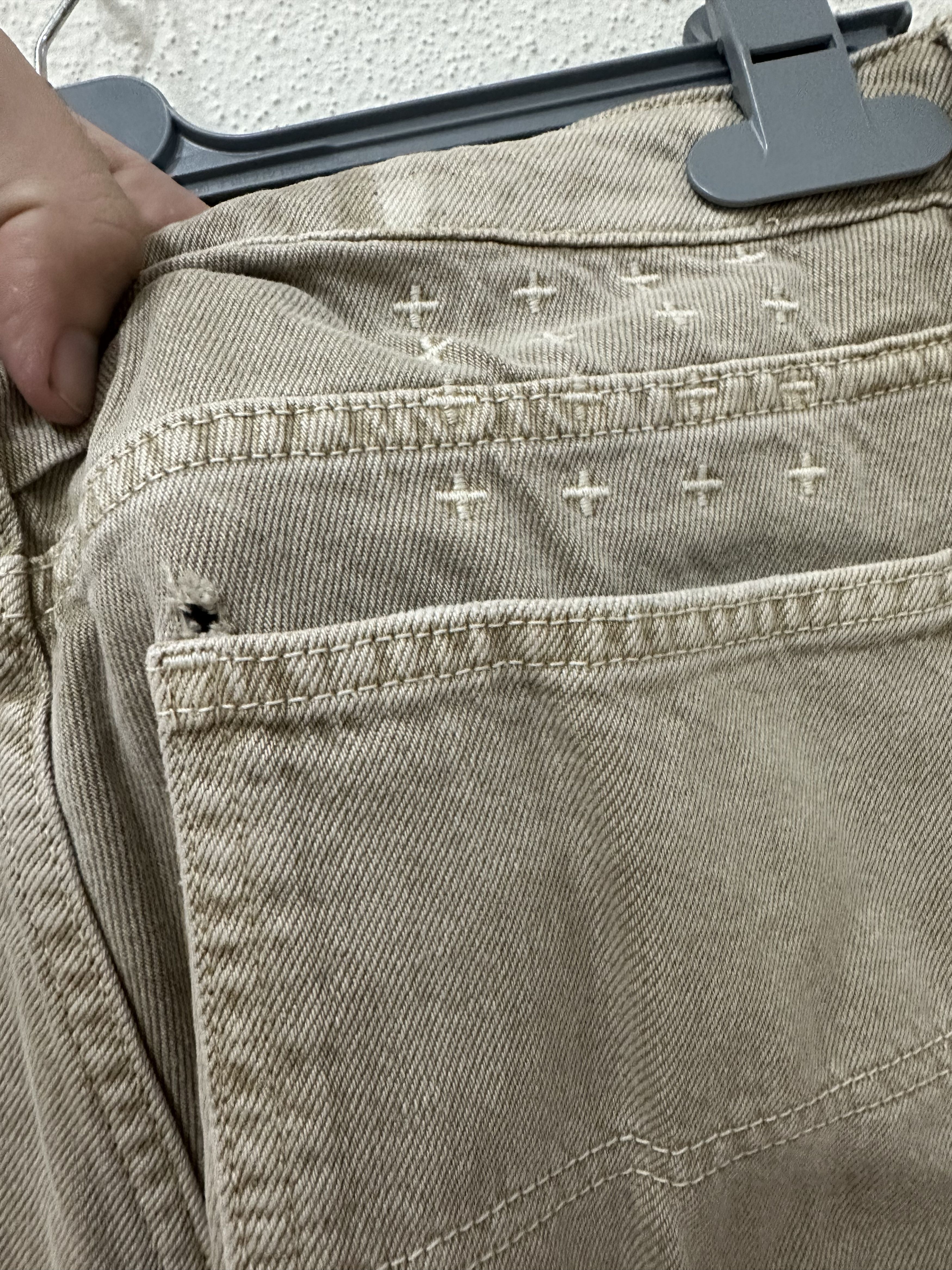 Ksubi Ksubi Operator Double Knee Jeans Brown Size 33 Size US 33 - 3 Thumbnail