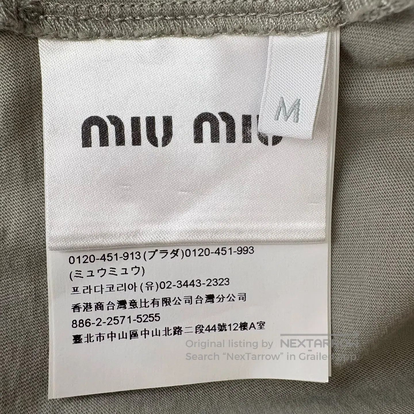Miu Miu Miu Miu Three-in-one casual long-sleeved garment Size S / US 4 / IT 40 - 6 Thumbnail