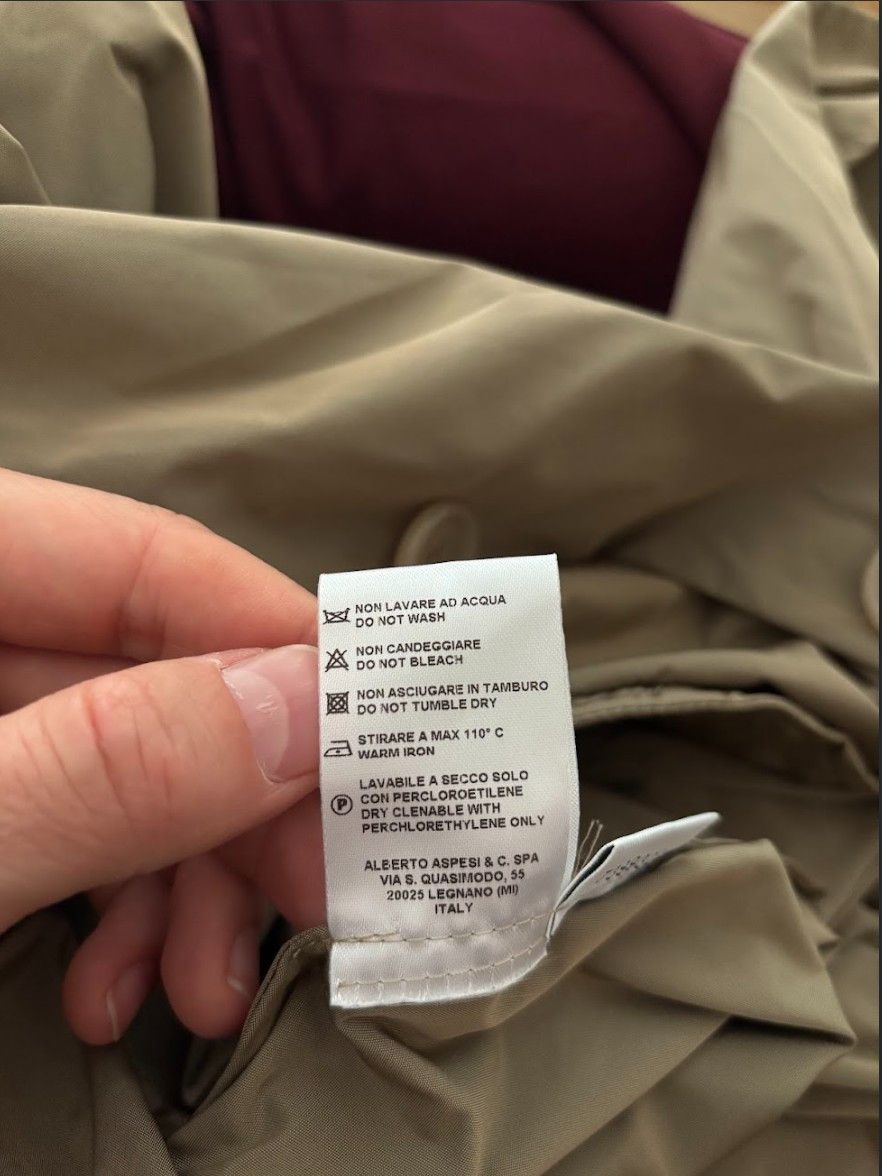 Aspesi Aspesi Women's Overcoat Size L / US 10 / IT 46 - 5 Thumbnail