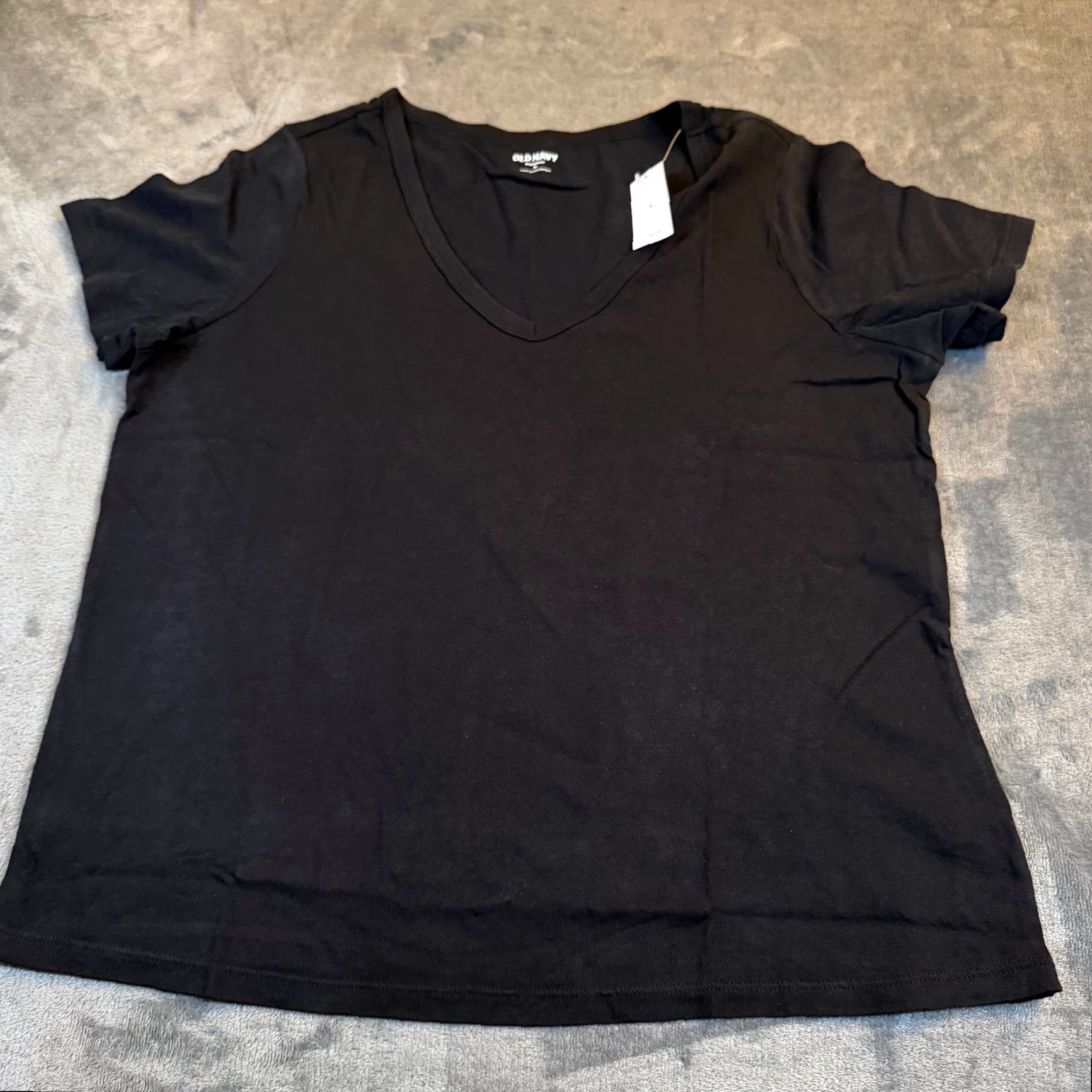 Old Navy Old Navy T Shirt Womens Medium Black 3 Piece Set Cotton V Neck NWT Size M / US 6-8 / IT 42-44 - 4 Thumbnail