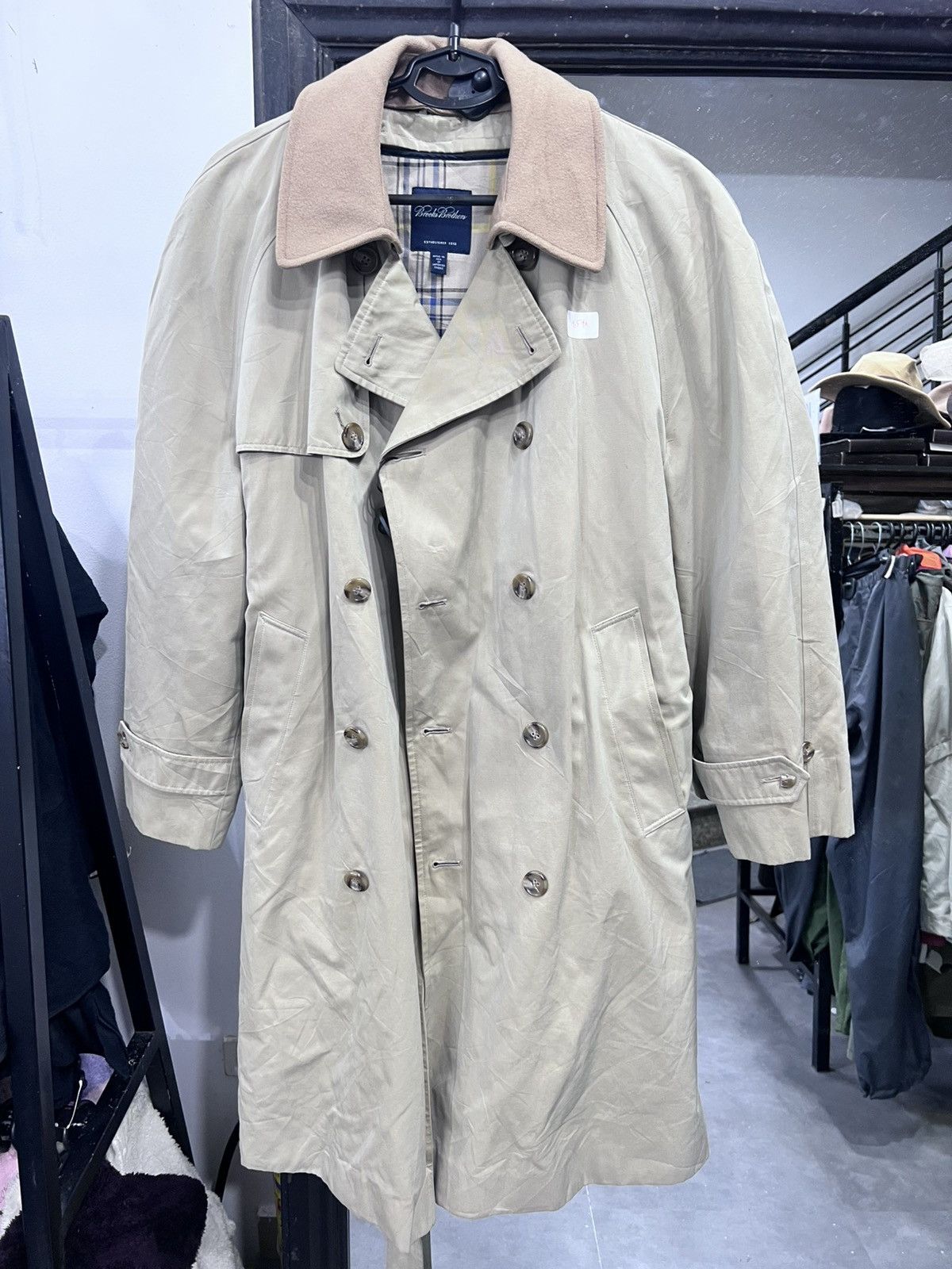 Brooks Brothers Brookbrothers Trench Coat vintage Made in US Size US L / EU 52-54 / 3 - 2 Thumbnail