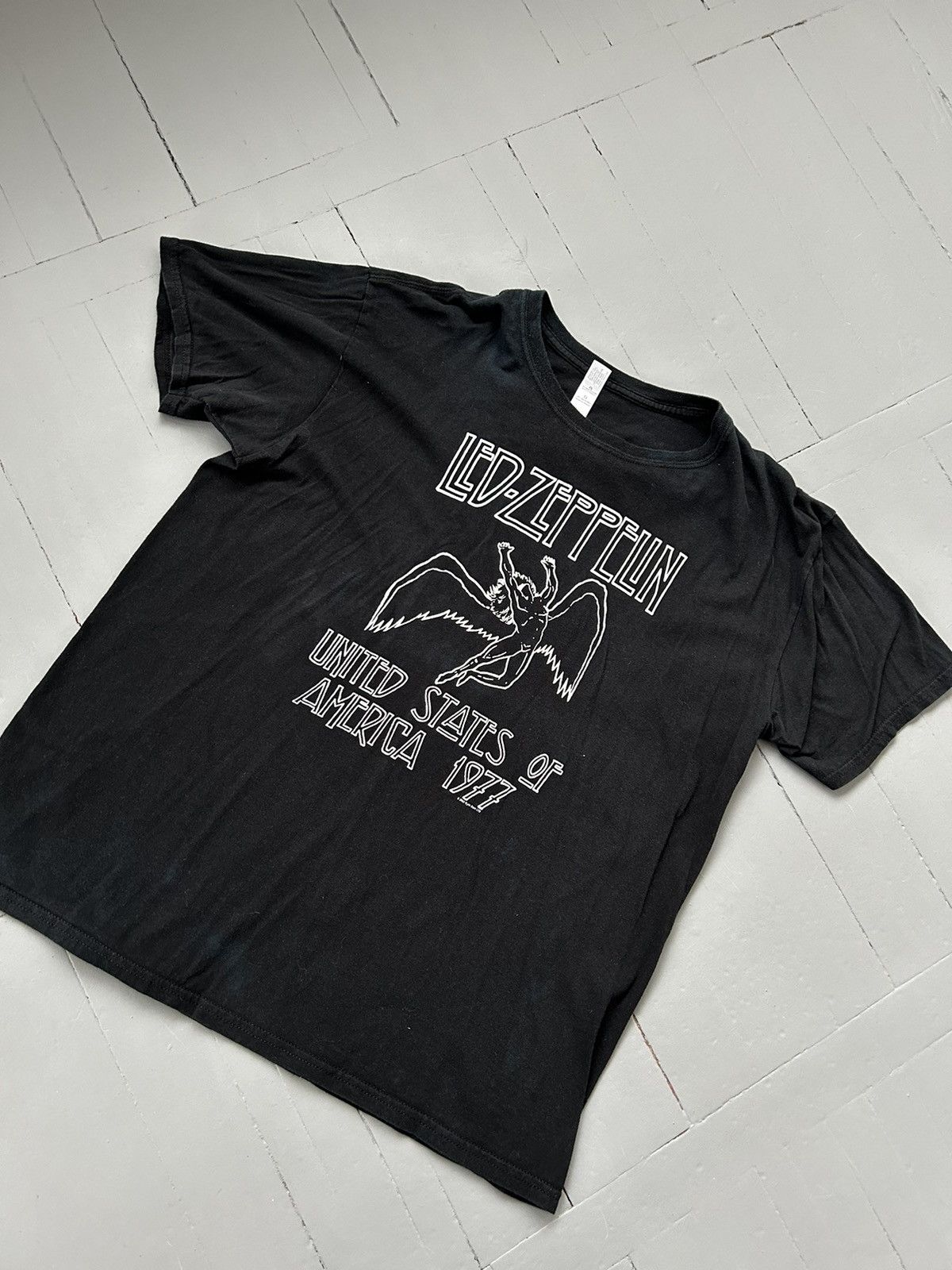 Led Zeppelin × Vintage Led Zeppelin vintage T-shirt 1977 Size US L / EU 52-54 / 3 - 2 Thumbnail