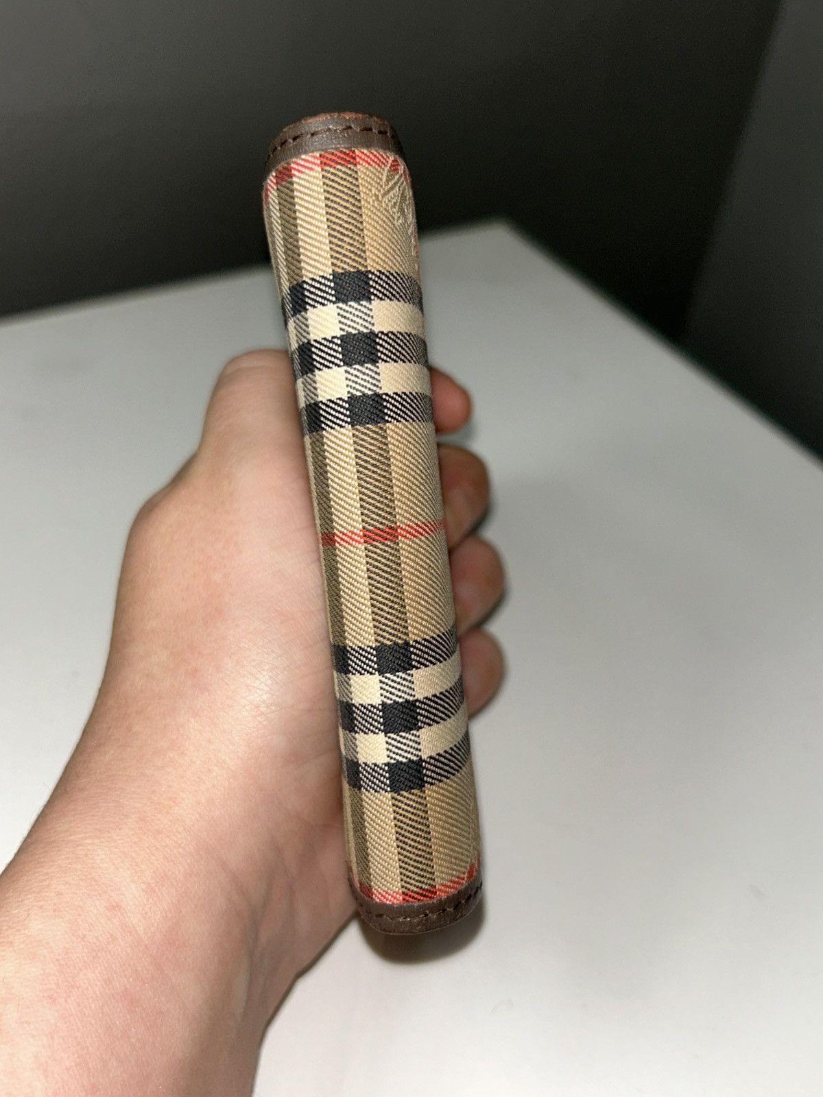 Burberry Vintage Burberry Nova Check Kiss Lock Compact Wallet Size ONE SIZE - 8 Thumbnail