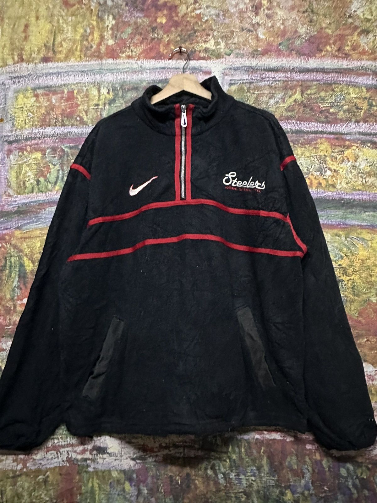 Nike Vintage Nike Fleece Half zip Size US XL / EU 56 / 4 - 3 Thumbnail