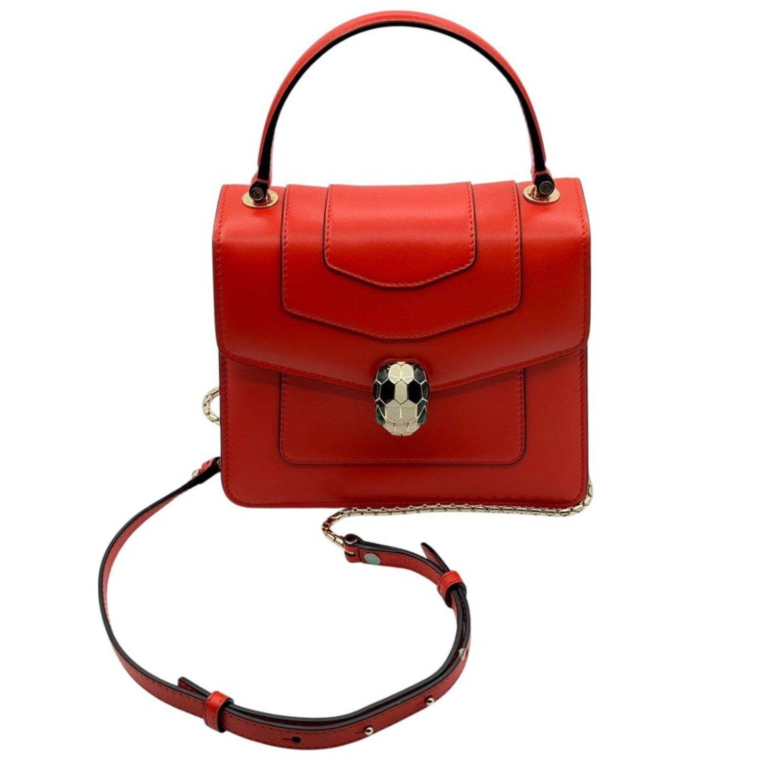 Bvlgari Bvlgari ‘Serpenti Forever’ Small Top Handle Bag Size ONE SIZE - 1 Thumbnail