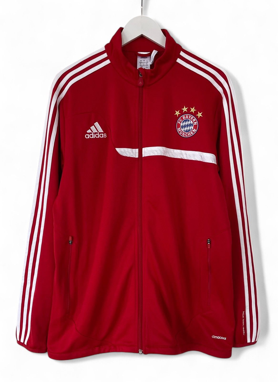 Adidas × Vintage Bayern Munich Germany Adidas Jacket Men's Size L Size US L / EU 52-54 / 3 - 1 Thumbnail