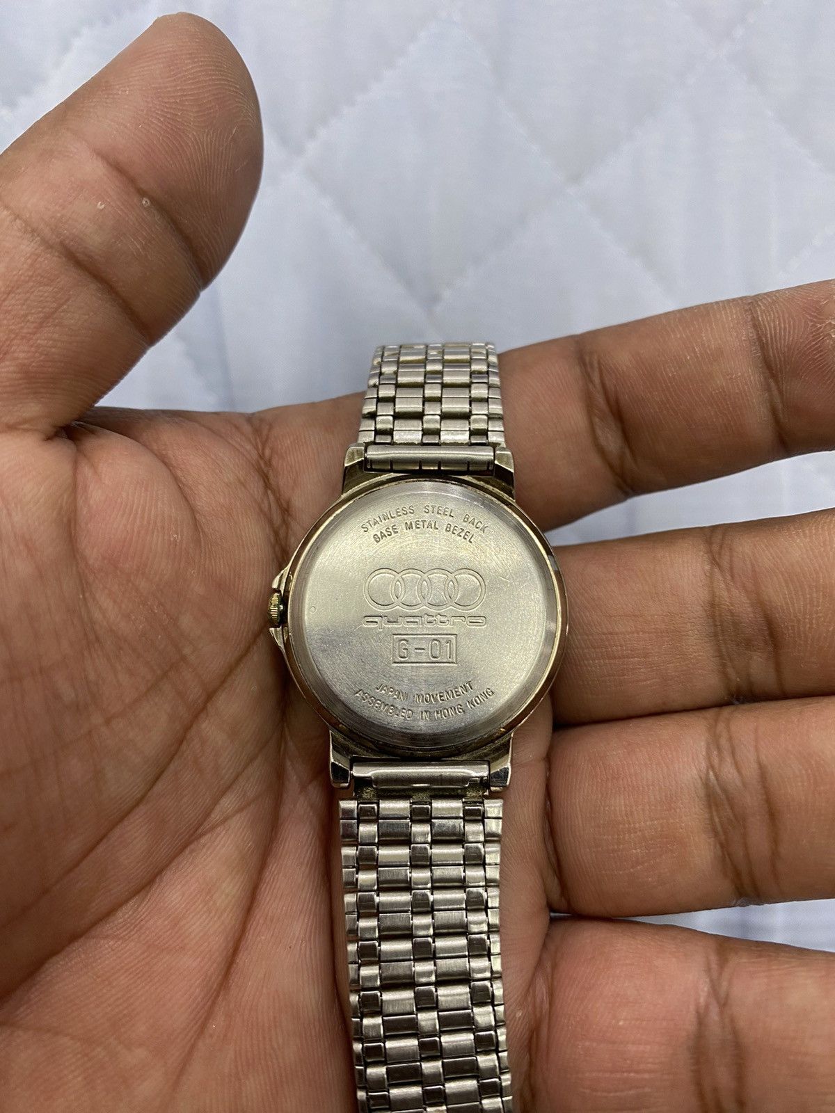 Audi × Vintage VINTAGE AUDI QUATTRO WATCH Size ONE SIZE - 7 Thumbnail