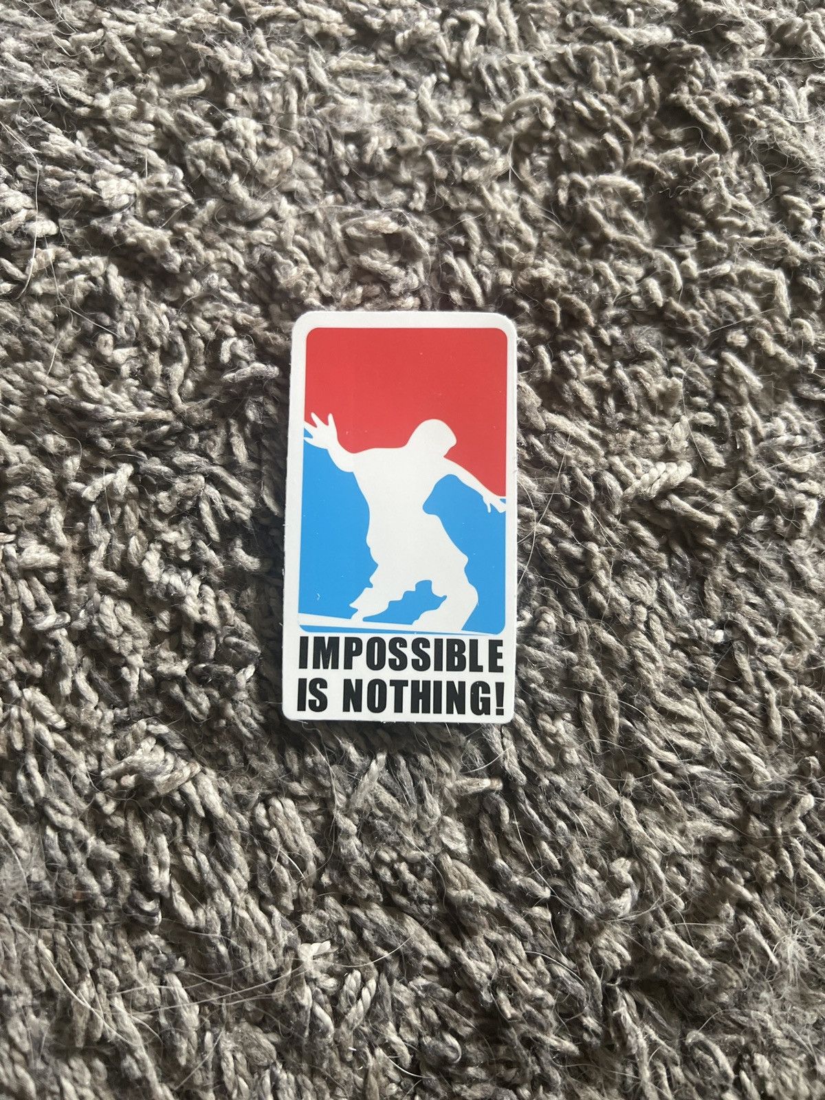Hypebeast × Vintage Impossible Is Nothing! Sticker Size ONE SIZE - 1 Thumbnail