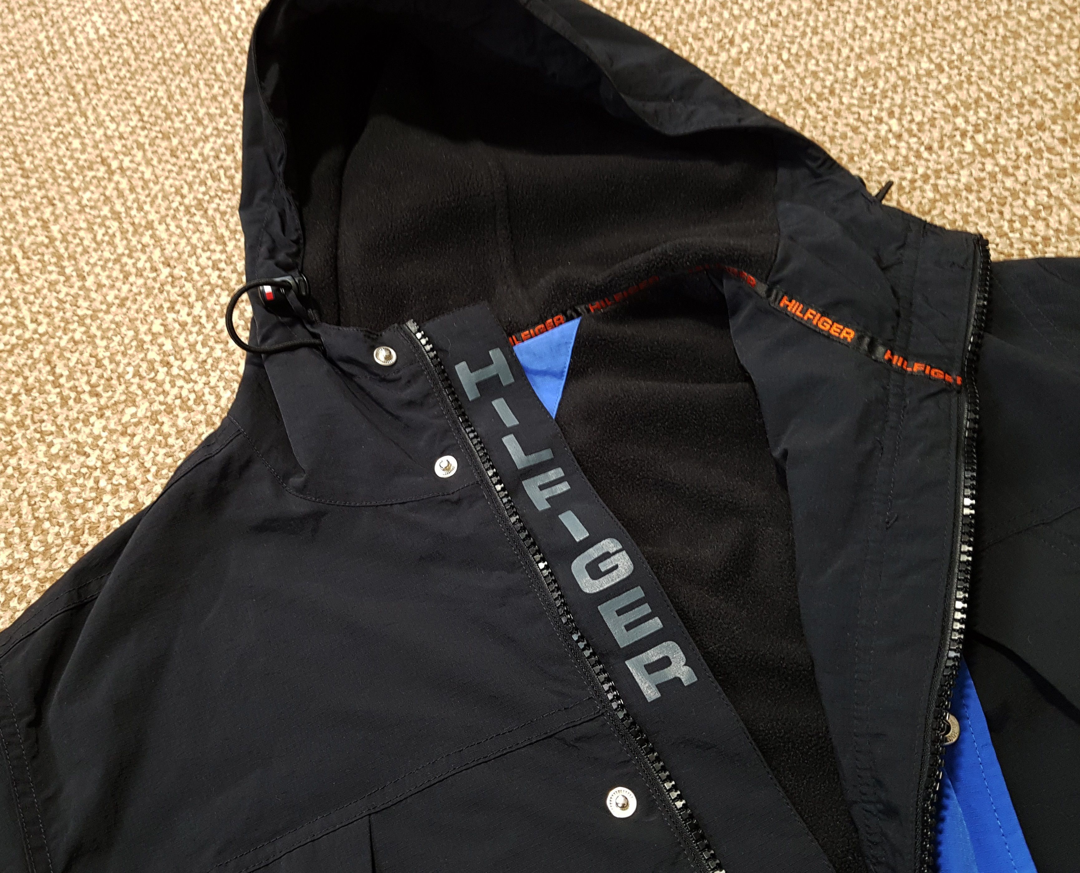 Tommy Hilfiger Tommy Hilfiger Y2K Vintage Loose Fit Jacket Fleece Lining Size US M / EU 48-50 / 2 - 7 Thumbnail