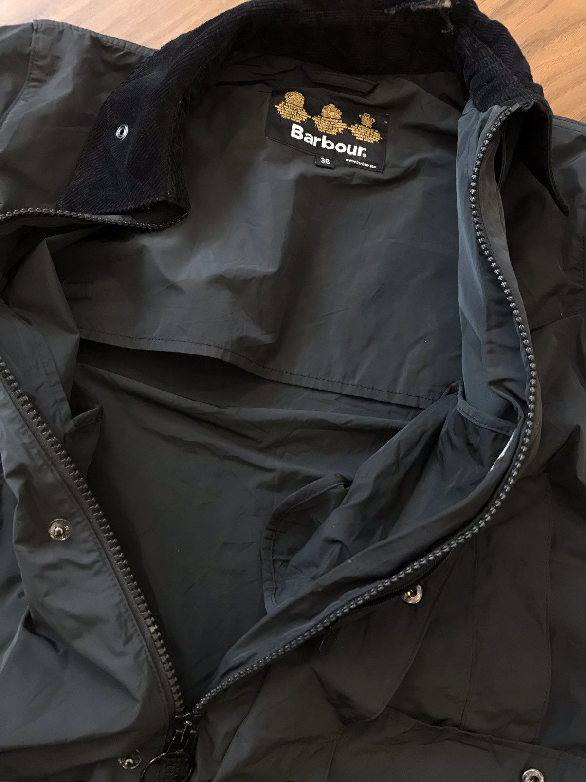 Barbour × Vintage Barbour Classic Beafort Jacket Size XS / US 0-2 / IT 36-38 - 15 Thumbnail