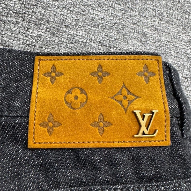 Louis Vuitton Louis Vuitton Butterfly Strap Denim Pants-2506 Size US 32 / EU 48 - 3 Thumbnail