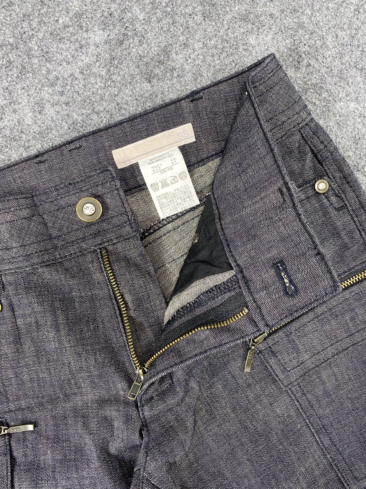 Japanese Brand × Johnbull Japanese Brand Multi Pocket Flare Pants - J1121 Size 26" / US 2 / IT 38 - 7 Thumbnail