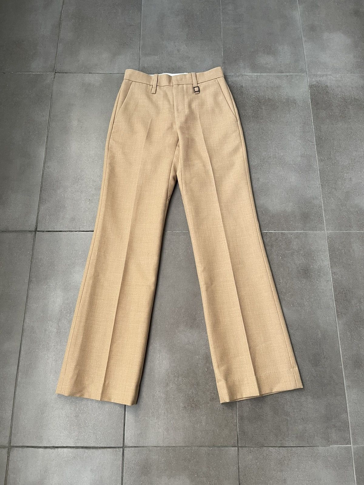 Wooyoungmi !DS! AW22 Wooyoungmi Beige Casual Wool Pants Size US 28 / EU 44 - 2 Thumbnail
