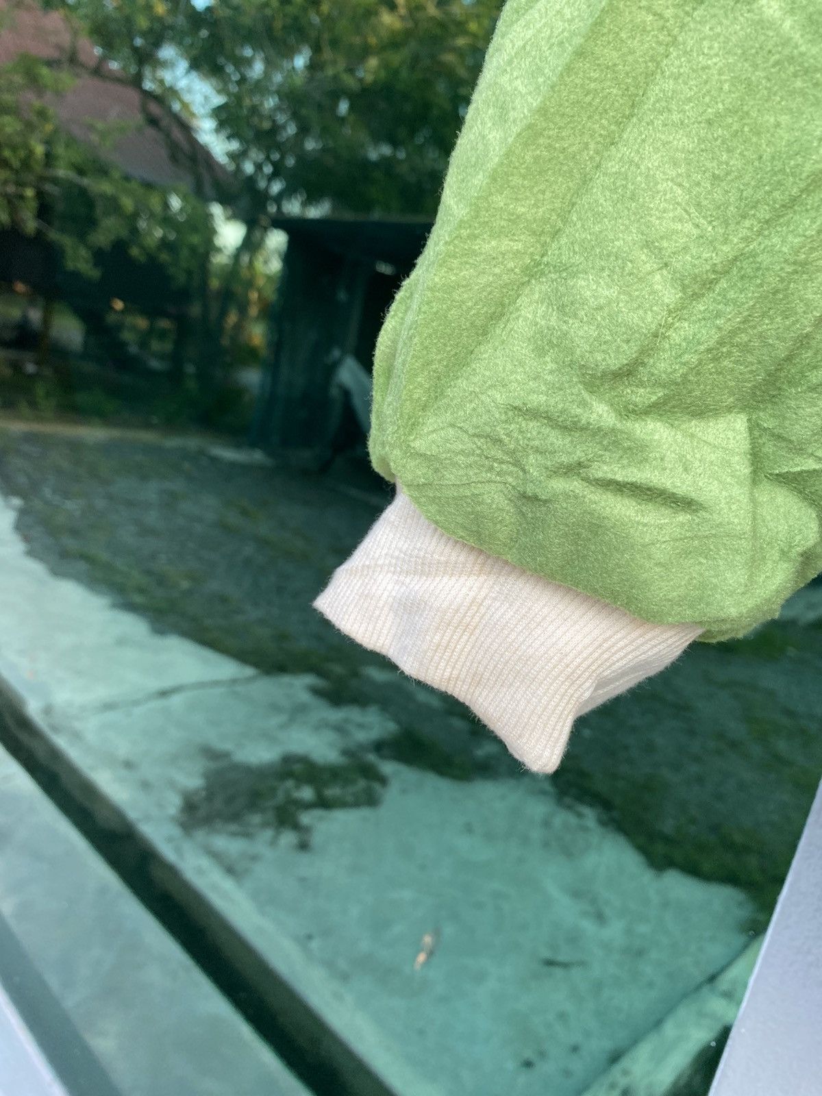 Japanese Brand × Mr. Junko × Vintage Vintage Mr Junko Green Fleece Jacket Size US L / EU 52-54 / 3 - 5 Thumbnail