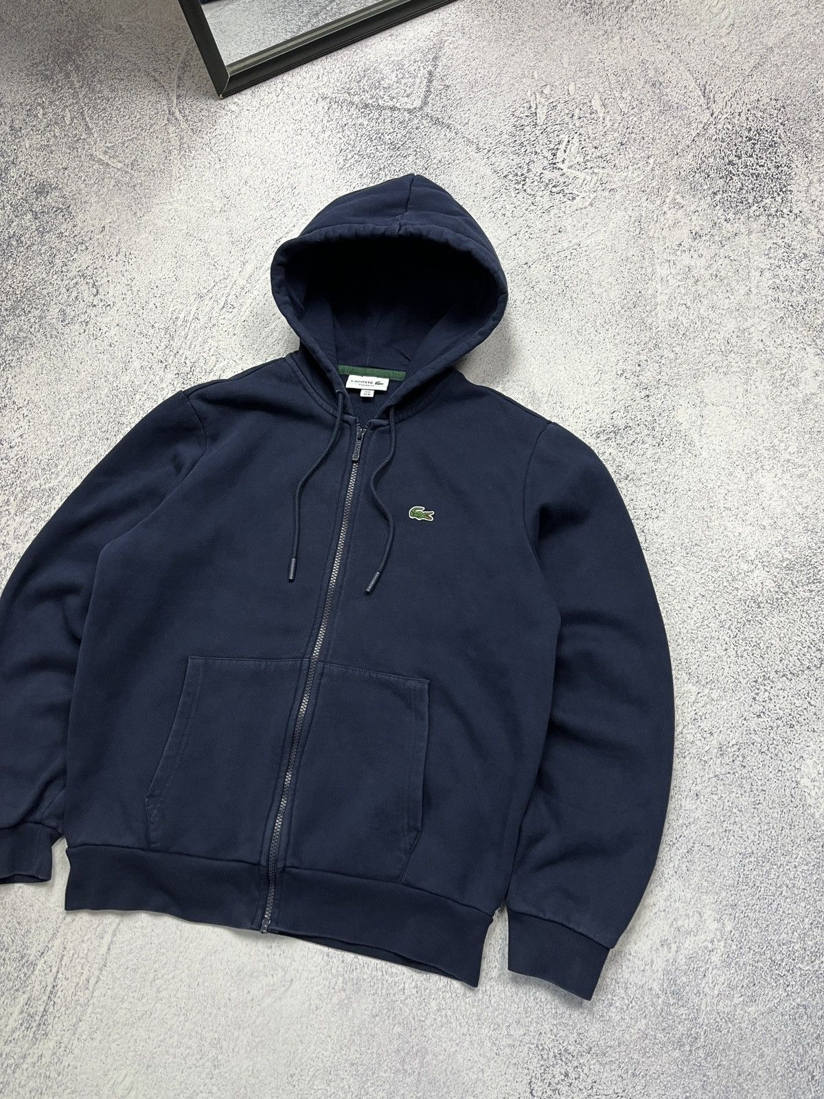 Lacoste Lacoste Zip Hoodie Mini Logo Casual Basic Streetwear Hype Size US M / EU 48-50 / 2 - 4 Thumbnail