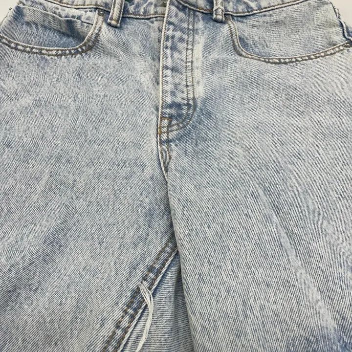 Alexander Wang Alexander Wang Logo Denim Shorts for Women - Size 25" / US 0 / IT 36 - 9 Thumbnail