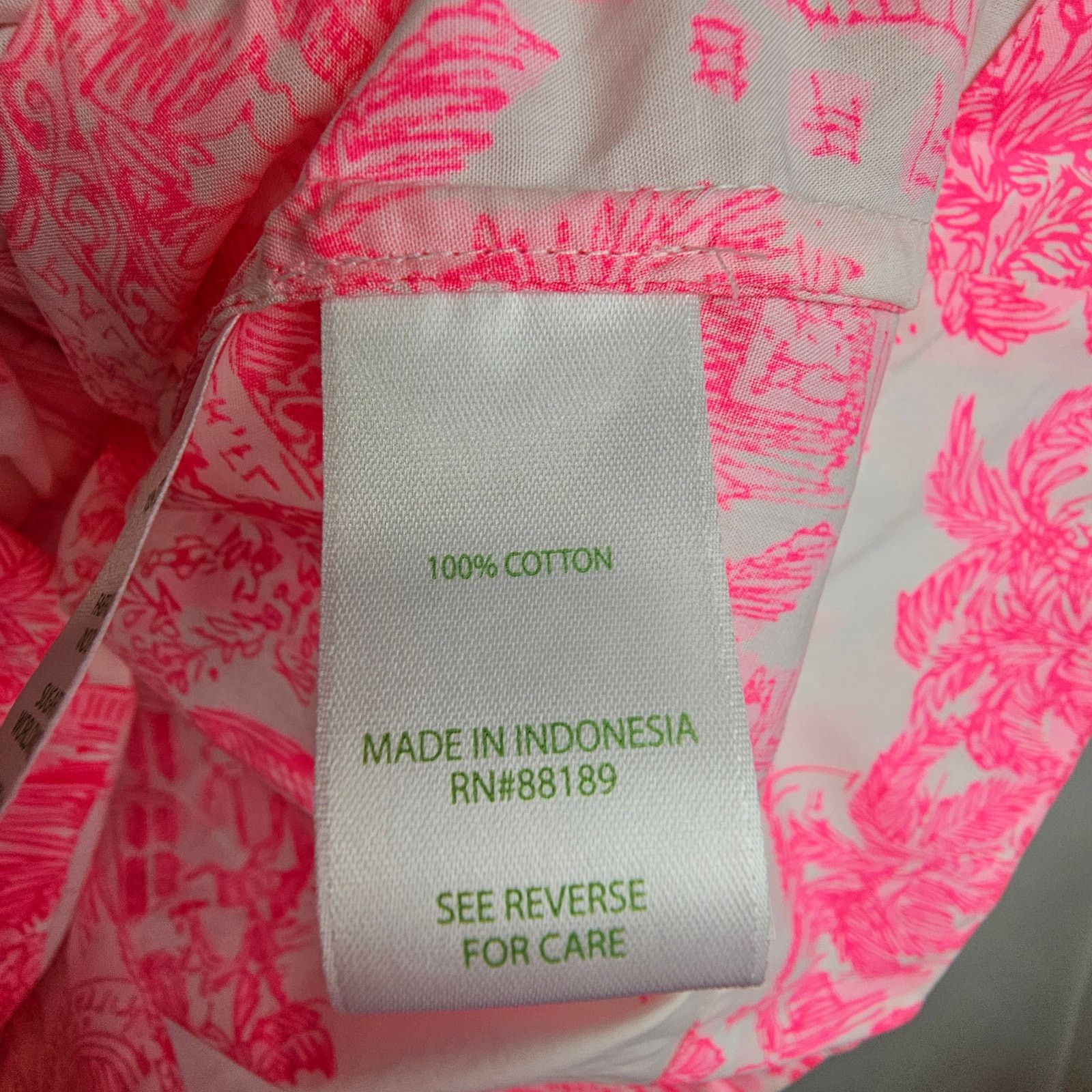 Lilly Pulitzer Lilly Pulitzer Barbara Top Palm Beach Anniversary Toile 6 Size M / US 6-8 / IT 42-44 - 9 Thumbnail