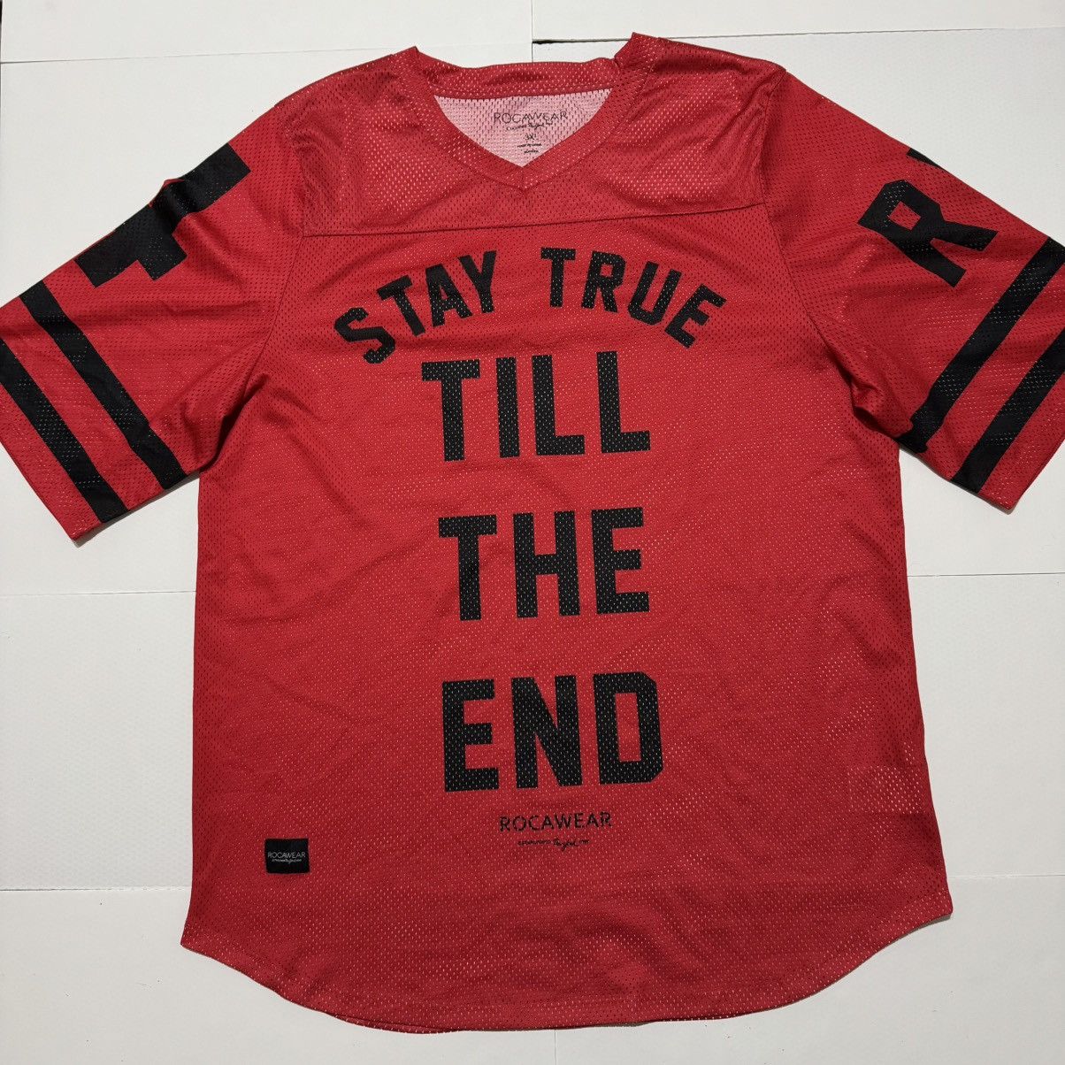 Rocawear × Vintage Rocawear Vintage 90’s Till The End Men’s Embroidered Jersey Size US XXL / EU 58 / 5 - 1 Thumbnail