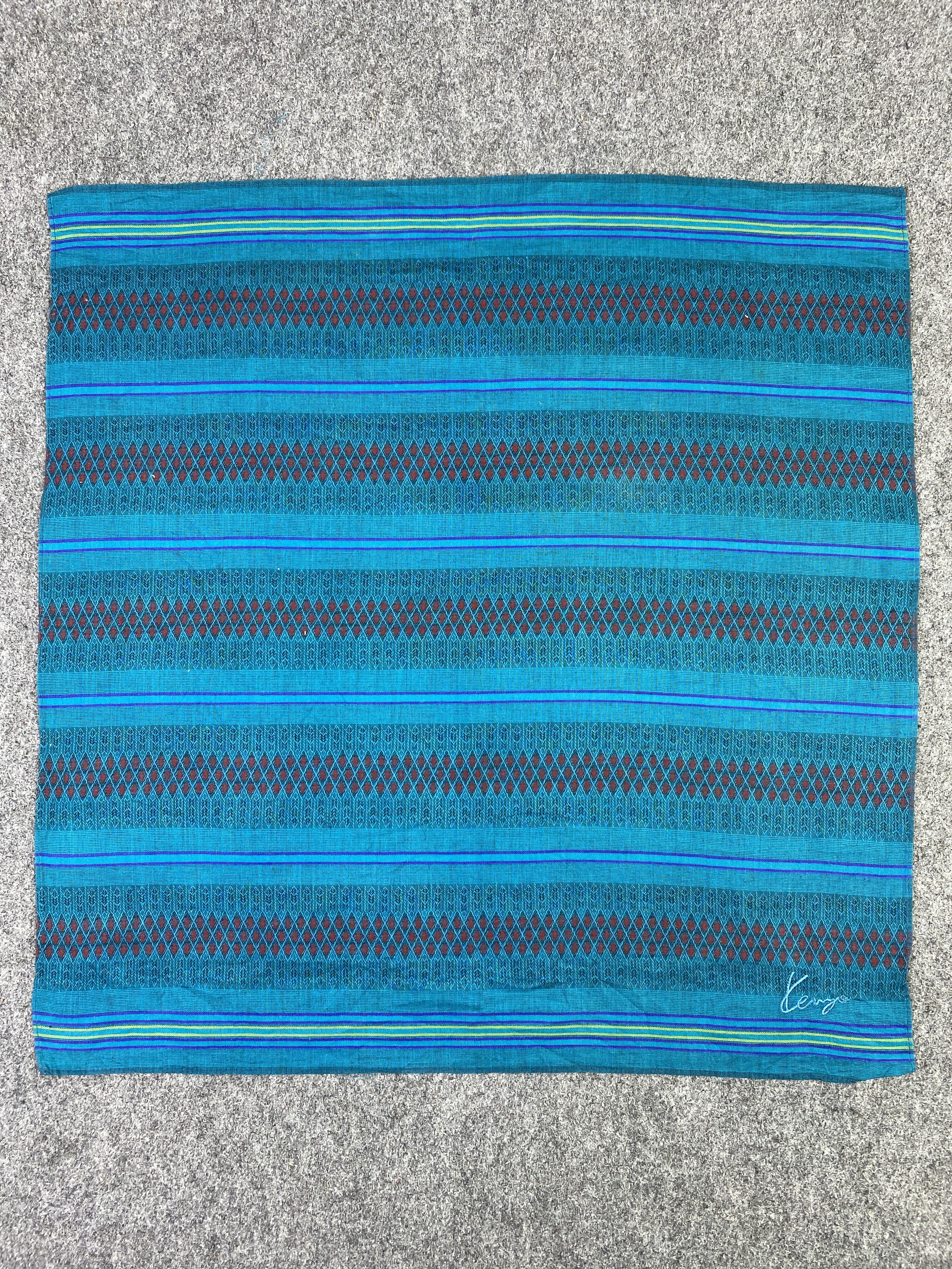 Kenzo Vintage Kenzo Handkerchief / Neckerchief KT0167 Size ONE SIZE - 4 Thumbnail