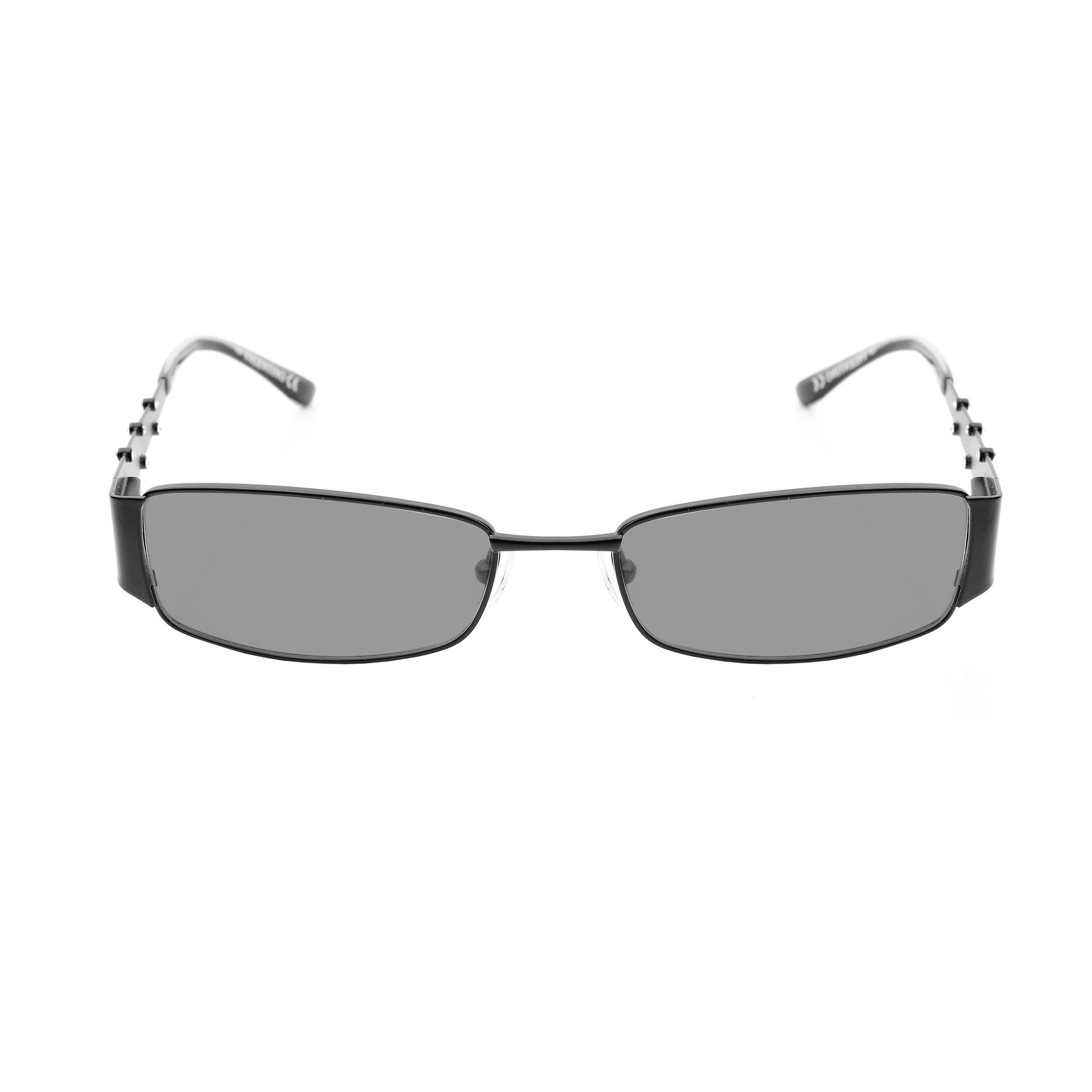 Valentino Valentino '90s Black & White Crystals Metal Sunglasses Size ONE SIZE - 3 Thumbnail