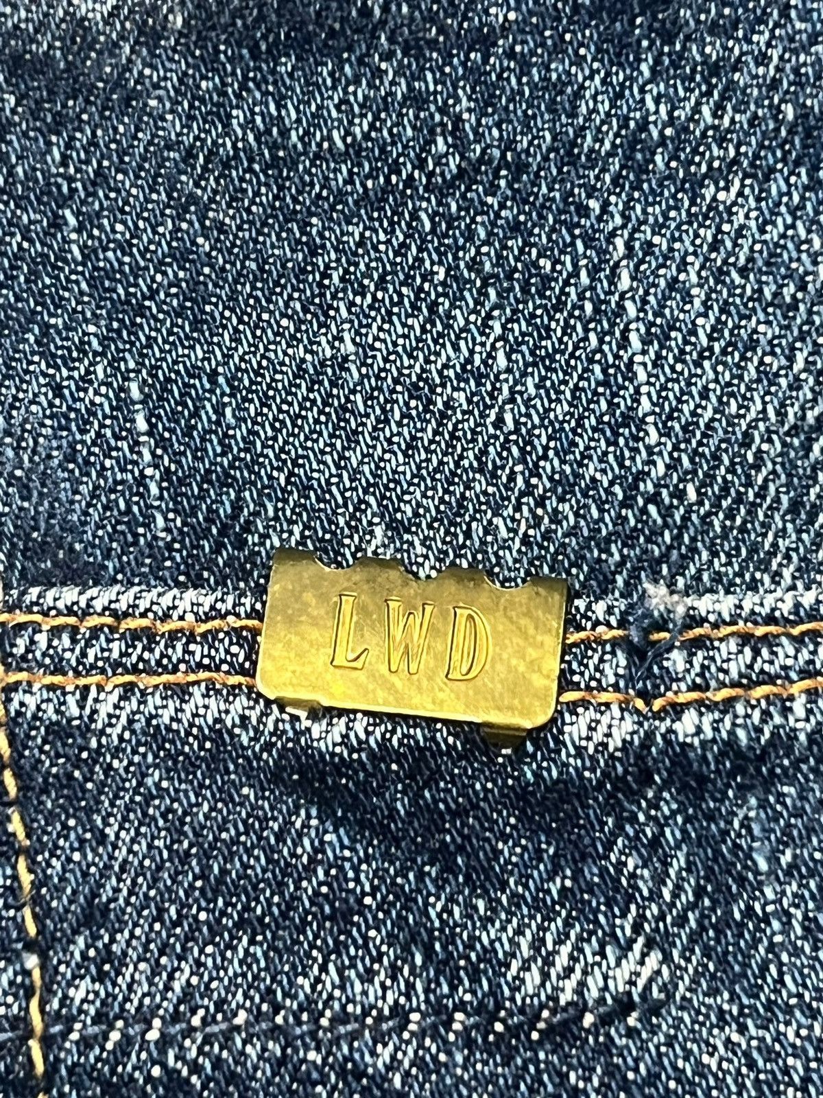 Japanese Brand Vintage L.W.D By Domingo Selvedge Denim Japan | Slim Straigh Size US 31 - 13 Thumbnail