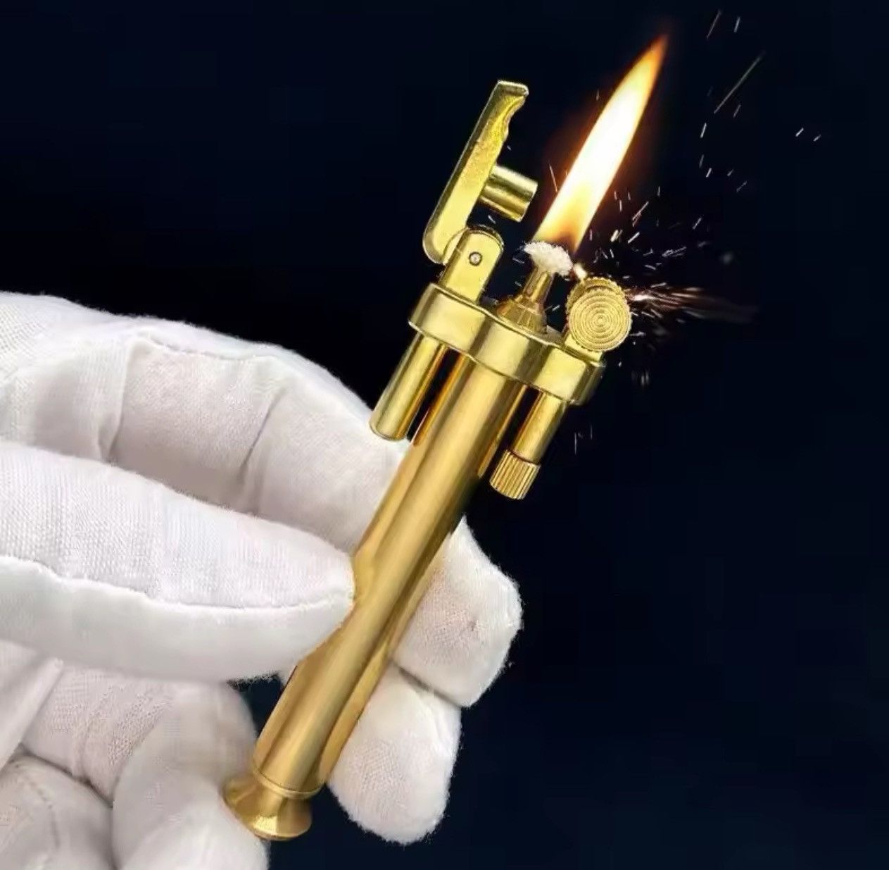 Other Retro Kerosene Lighter With Pen Design Size ONE SIZE - 3 Thumbnail