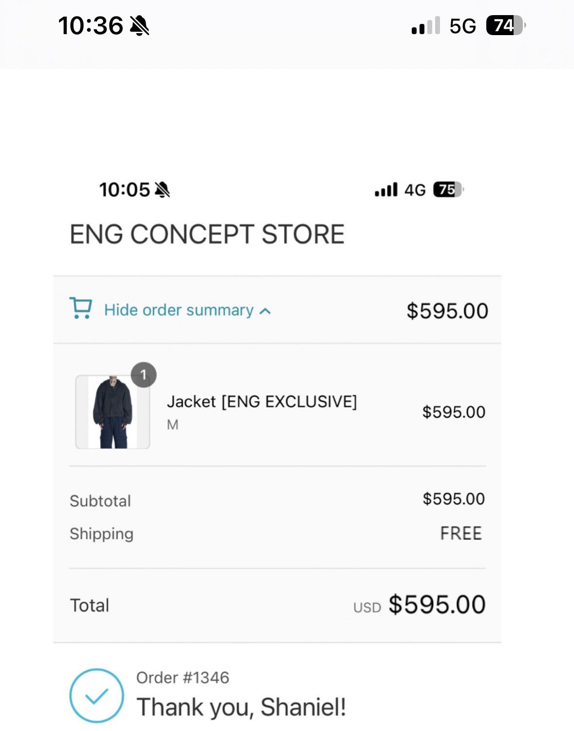 Greg Ross Reversible Towel Bomber Hoodie Size 2 Size US M / EU 48-50 / 2 - 7 Thumbnail