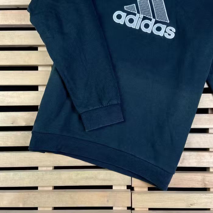 Adidas × Vintage Mens Sweatshirt Adidas Big Logo Size M Size US M / EU 48-50 / 2 - 3 Thumbnail