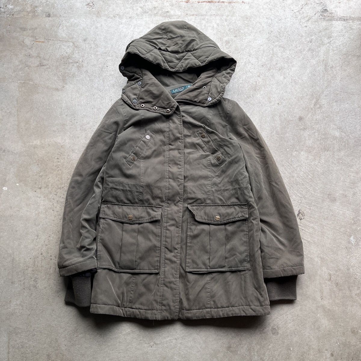Ralph Lauren Lauren Ralph Lauren Olive Outer Shell Jacket Size S / US 4 / IT 40 - 1 Thumbnail
