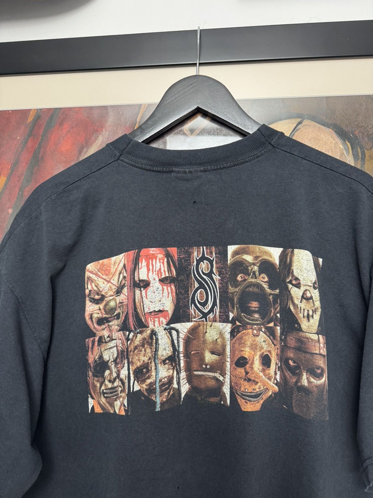 Band Tees Vintage Slipknot Og Metal Tee 2002 Back Print Avant Garde Size US XL / EU 56 / 4 - 4 Thumbnail