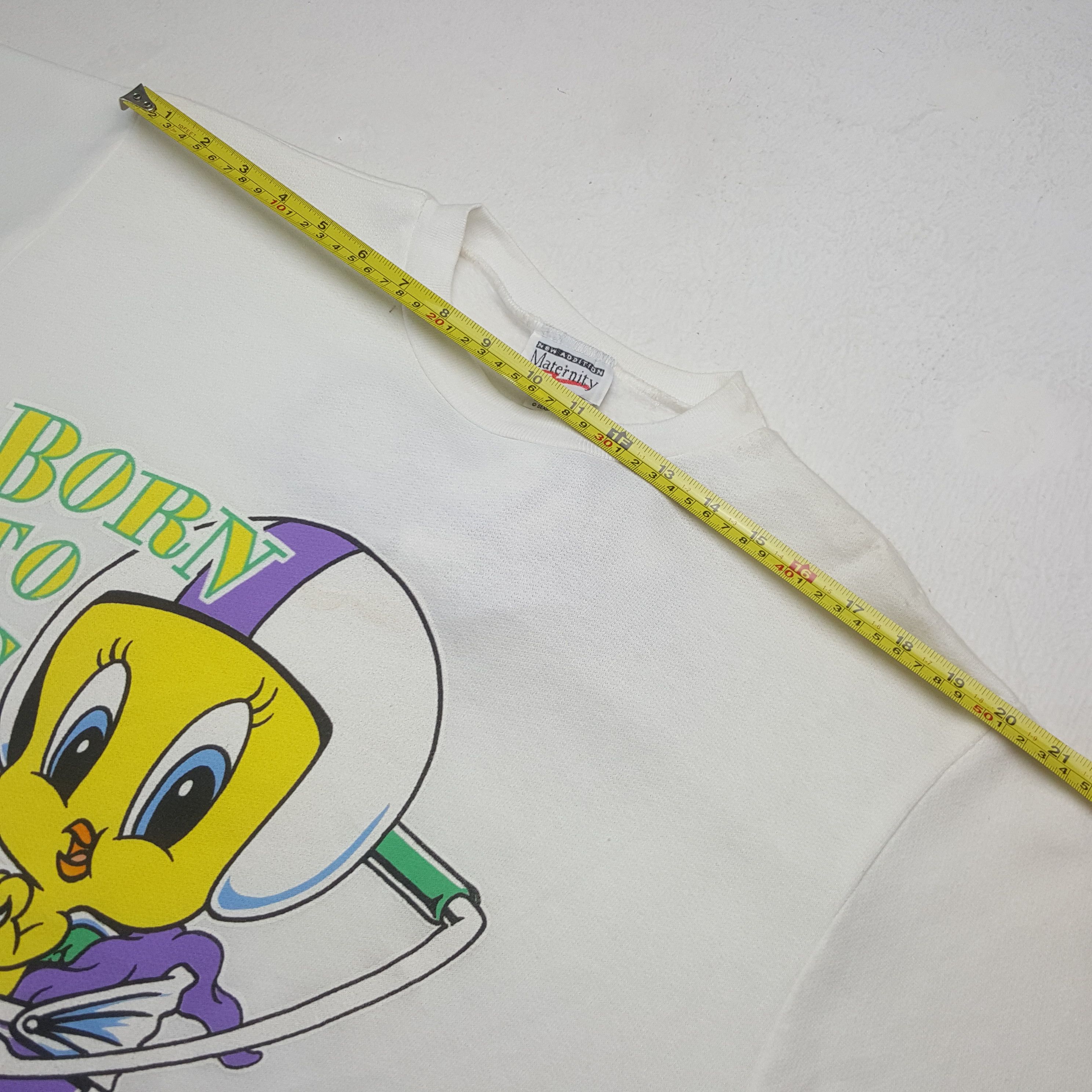 Cartoon Network Vintage Tweety Bird Born To Be Wild Sweatshirt Size US M / EU 48-50 / 2 - 6 Thumbnail