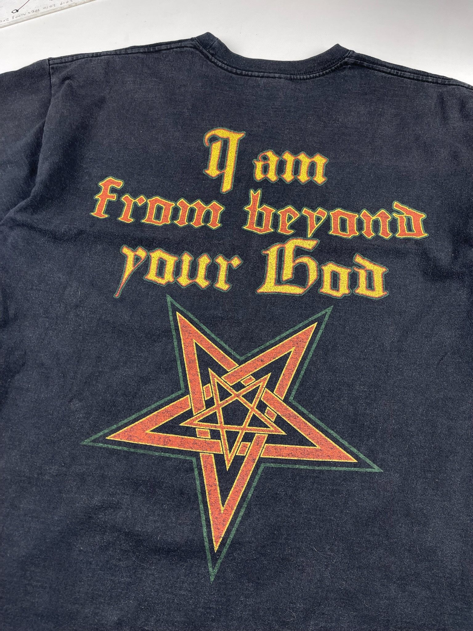 Band Tees Dimmu Borgir Black Metal Vintage Band Tee sexy women devil Size US L / EU 52-54 / 3 - 8 Thumbnail