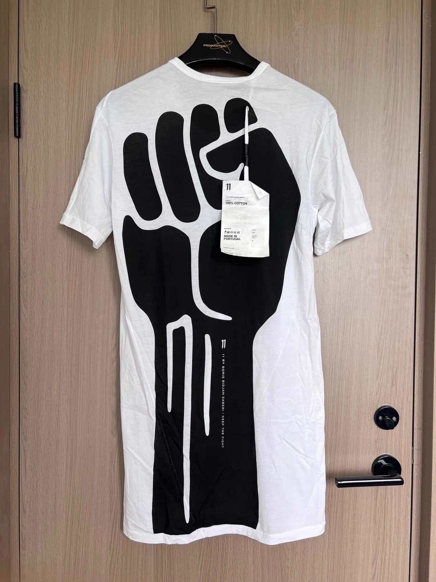 11 By Boris Bidjan Saberi 11by BBS Logo Print Cotton T-Shirt K35 Size US S / EU 44-46 / 1 - 1 Thumbnail