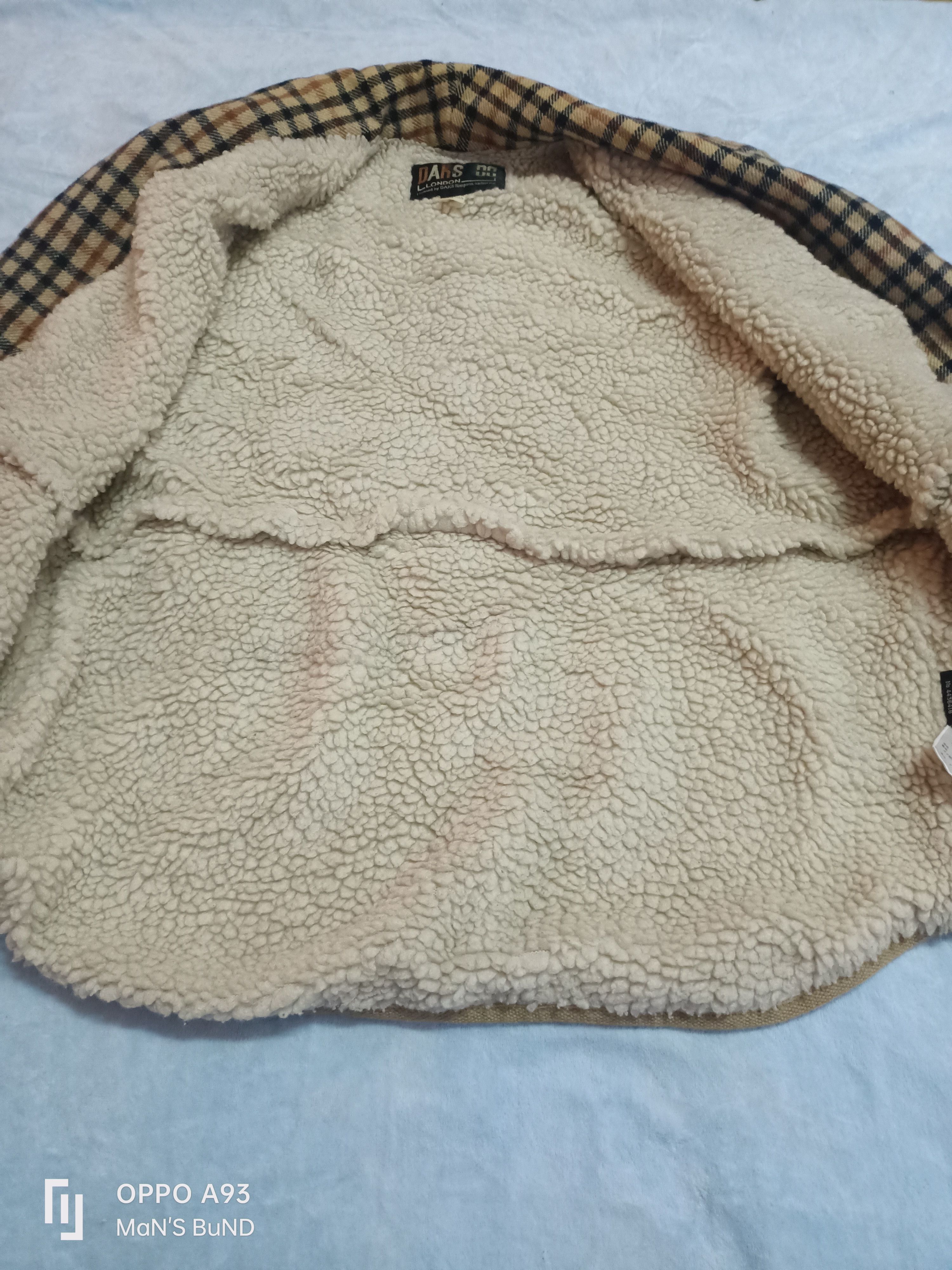 DAKS × Japanese Brand × Vintage Vintage DAKS London iconic check Sherpa Vest Size US M / EU 48-50 / 2 - 7 Thumbnail