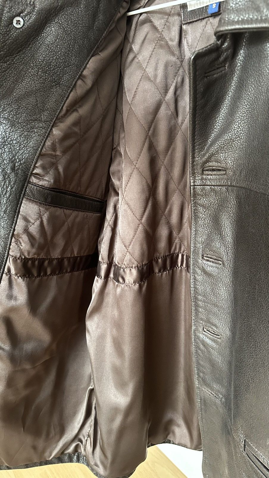 Leather × Vintage Vintage 100% Leather Jacket “Cardigan” Size US M / EU 48-50 / 2 - 6 Thumbnail