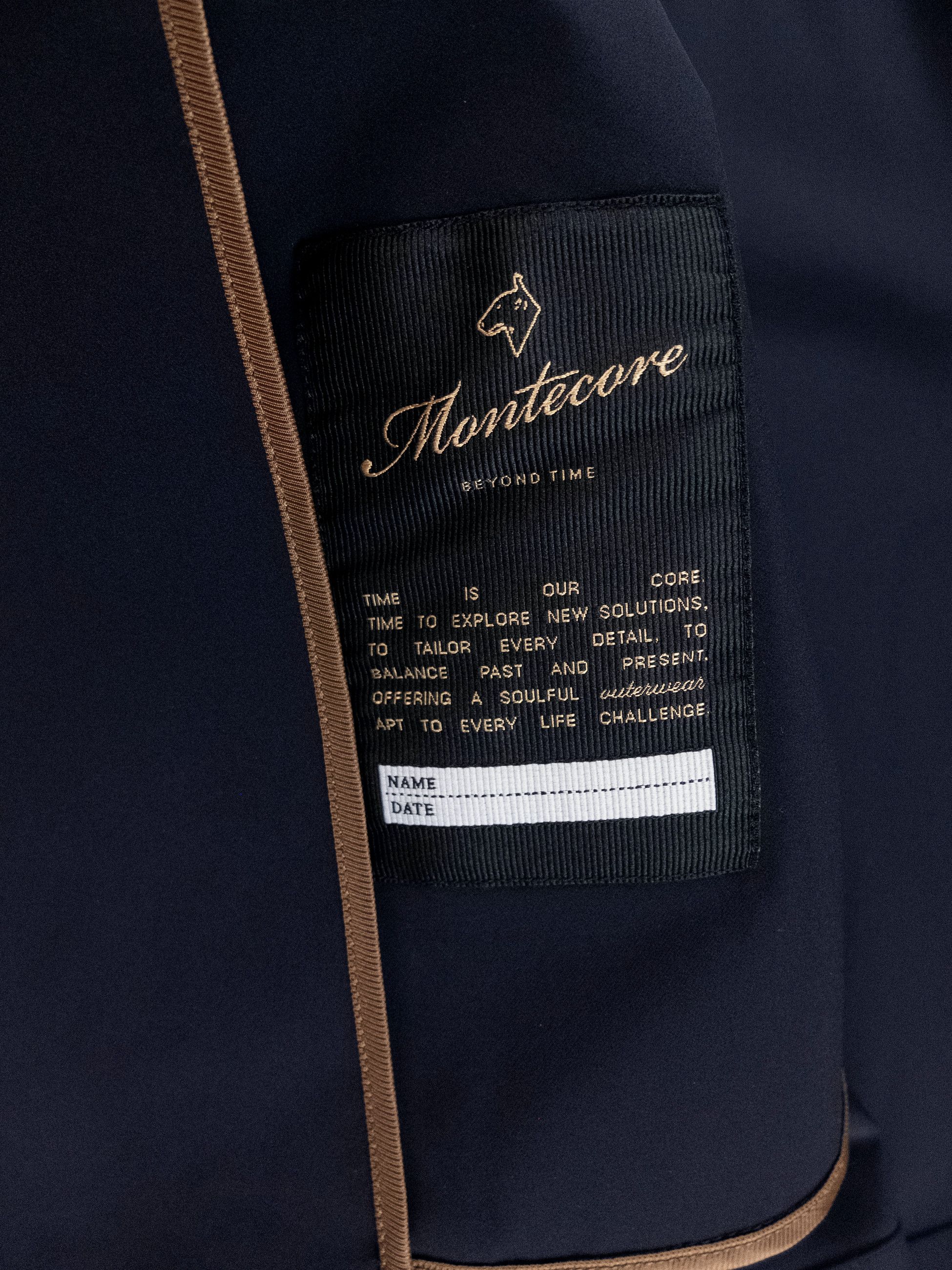 Montecore MONTECORE Italy dark blue nylon coat jacket XL Size US XL / EU 56 / 4 - 10 Thumbnail