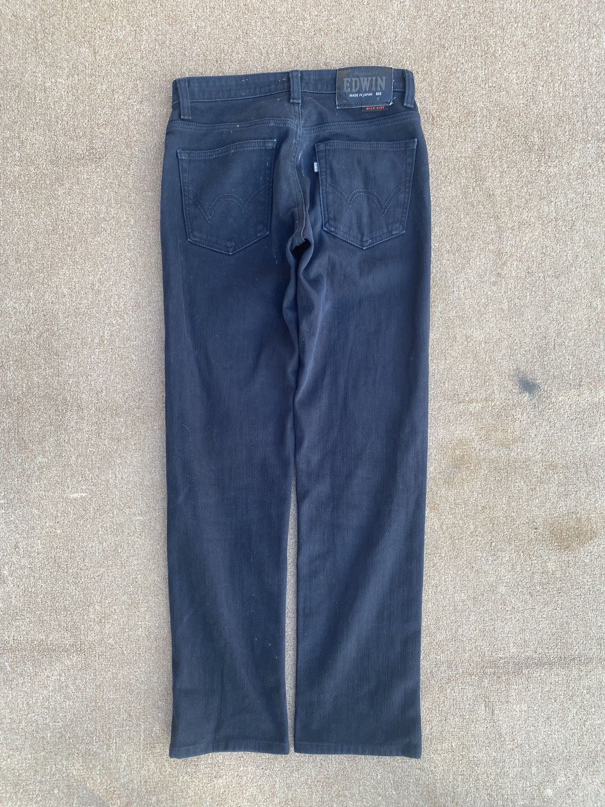 Edwin Vintage edwin 503 wild fire skiny winter denim Size US 28 / EU 44 - 2 Thumbnail