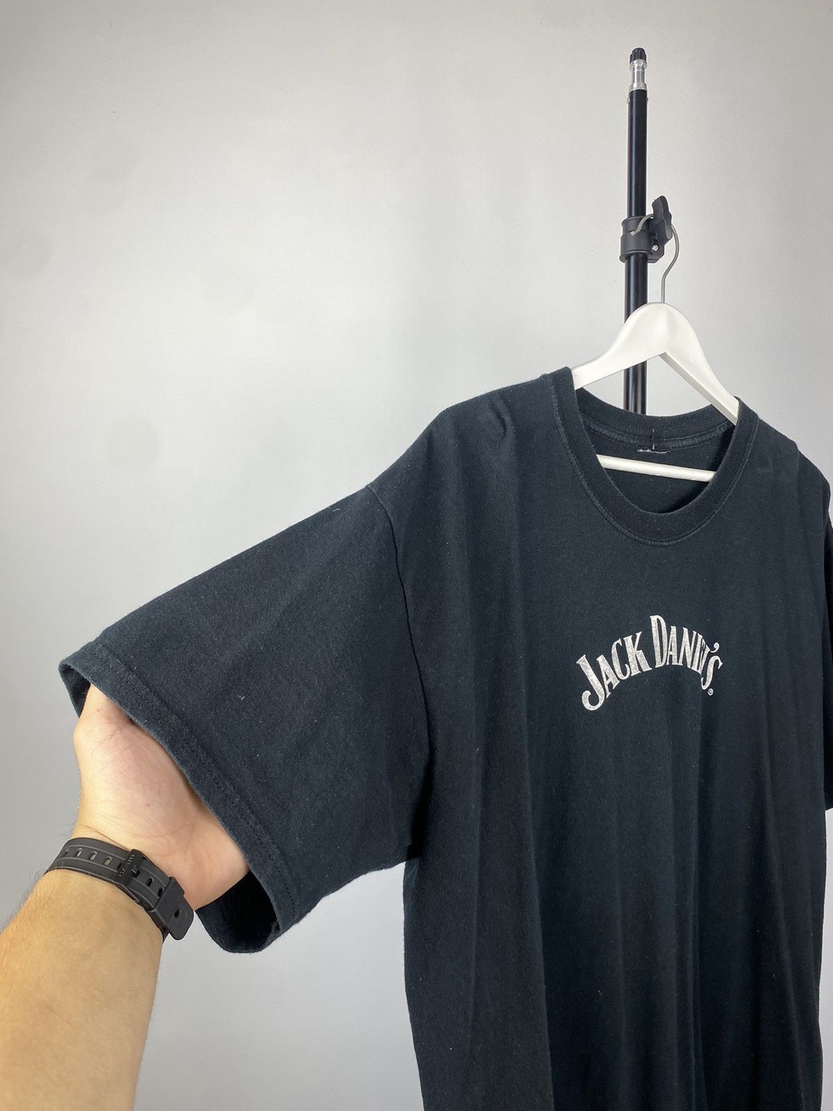 Vintage Vintage 00s Jack Daniel’s whiskey label promo graphic tee Size US XL / EU 56 / 4 - 3 Thumbnail