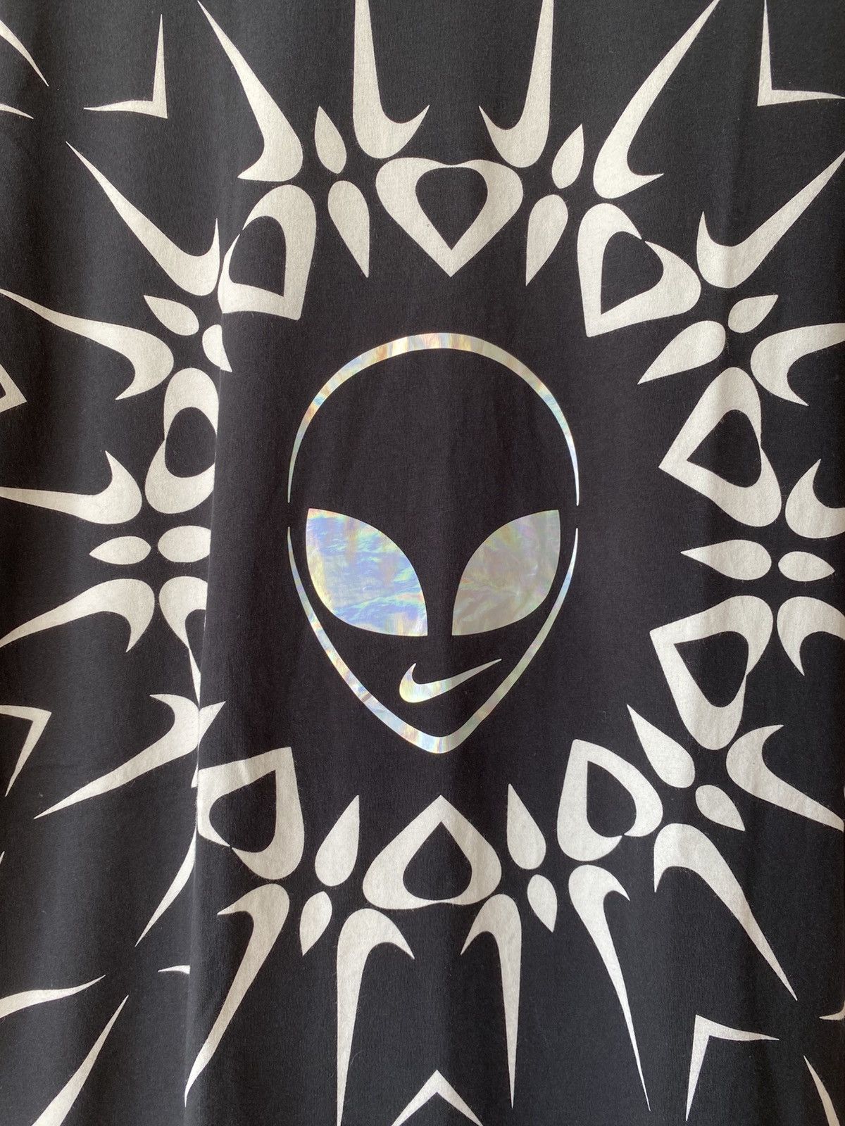 Nike T Shirt Nike Rare Model Alien Multilogo SwoosH Size US XL / EU 56 / 4 - 2 Thumbnail