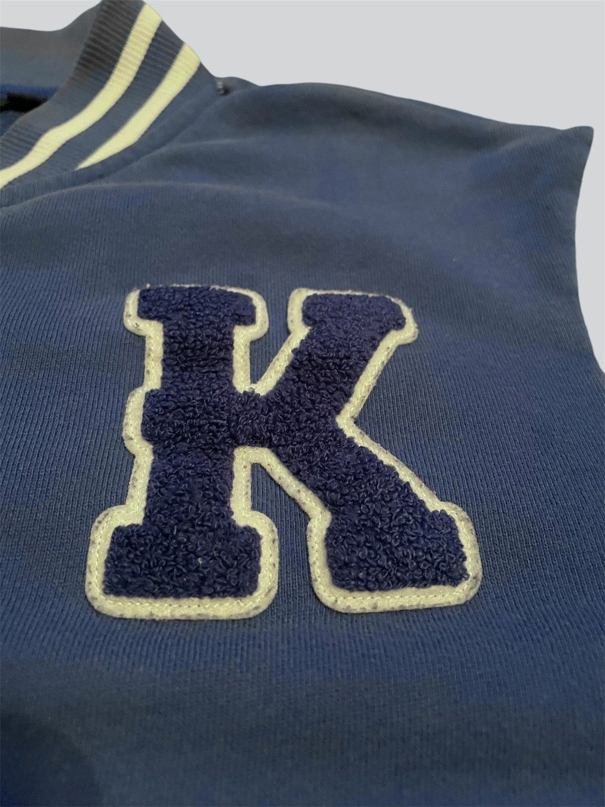 Kappa KAPPA vintage y2k blue white varsity jacket Size Large Size US L / EU 52-54 / 3 - 3 Thumbnail