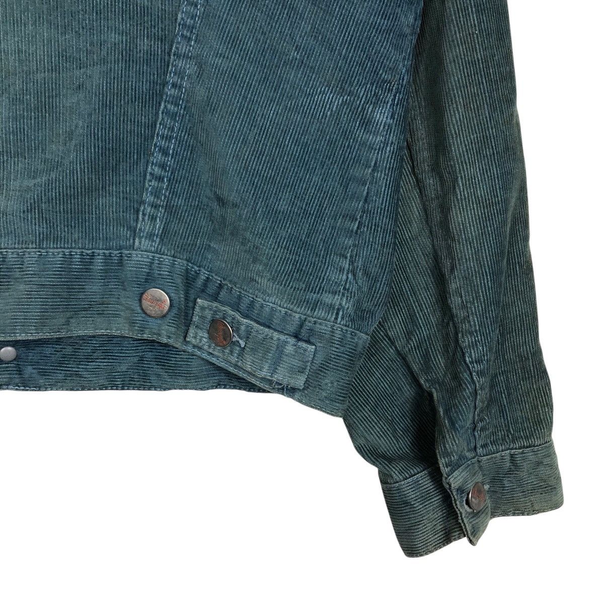 Vintage 📌Vintage Trucker Chore Corduroy Jacket Wrangler Usa Size US M / EU 48-50 / 2 - 11 Thumbnail