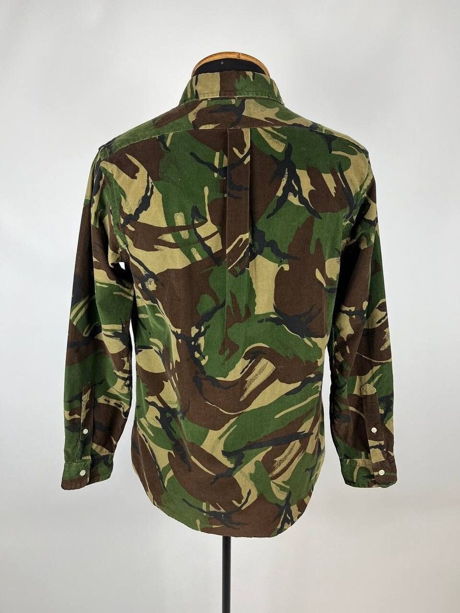 Polo Ralph Lauren Polo Ralph Lauren Mens Camo Velvet Button Up Shirt(0305) Size US M / EU 48-50 / 2 - 3 Thumbnail